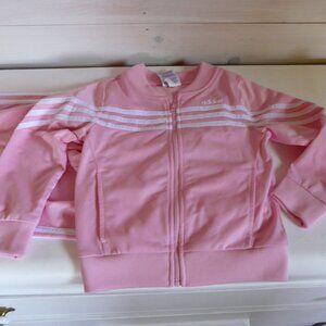 Light Pink Adidas track suit  Size 5